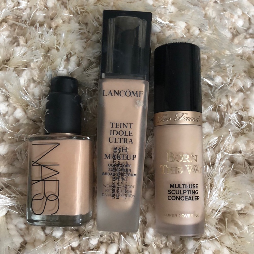 Foundation and Concealer